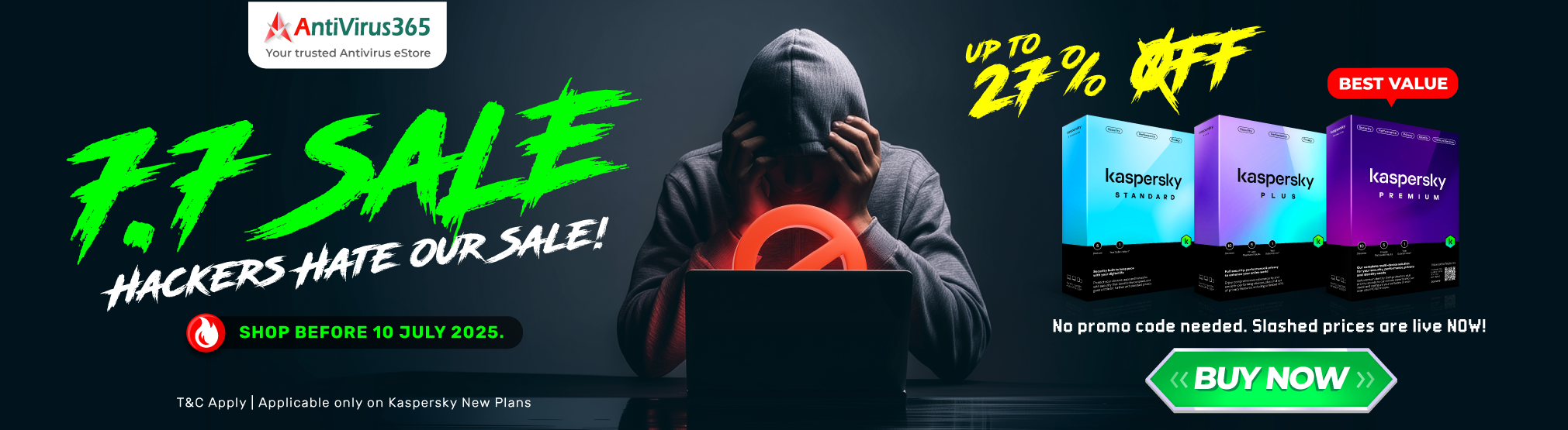 LOGO Kaspersky Sale Kaspersky 2025 Kaspersky 7.7 S
